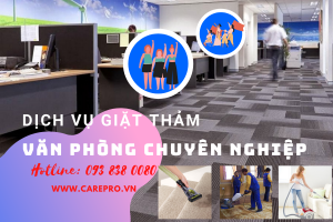 DỊCH VỤ GIẶT THẢM VĂN PHÒNG