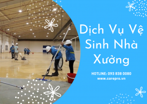 Vệ sinh nhà xưởng tại Tp HCM