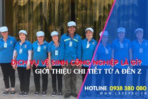 dịch vụ vệ sinh công nghiệp là gì