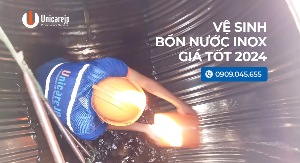 Vệ sinh bồn nước giá tốt 2024