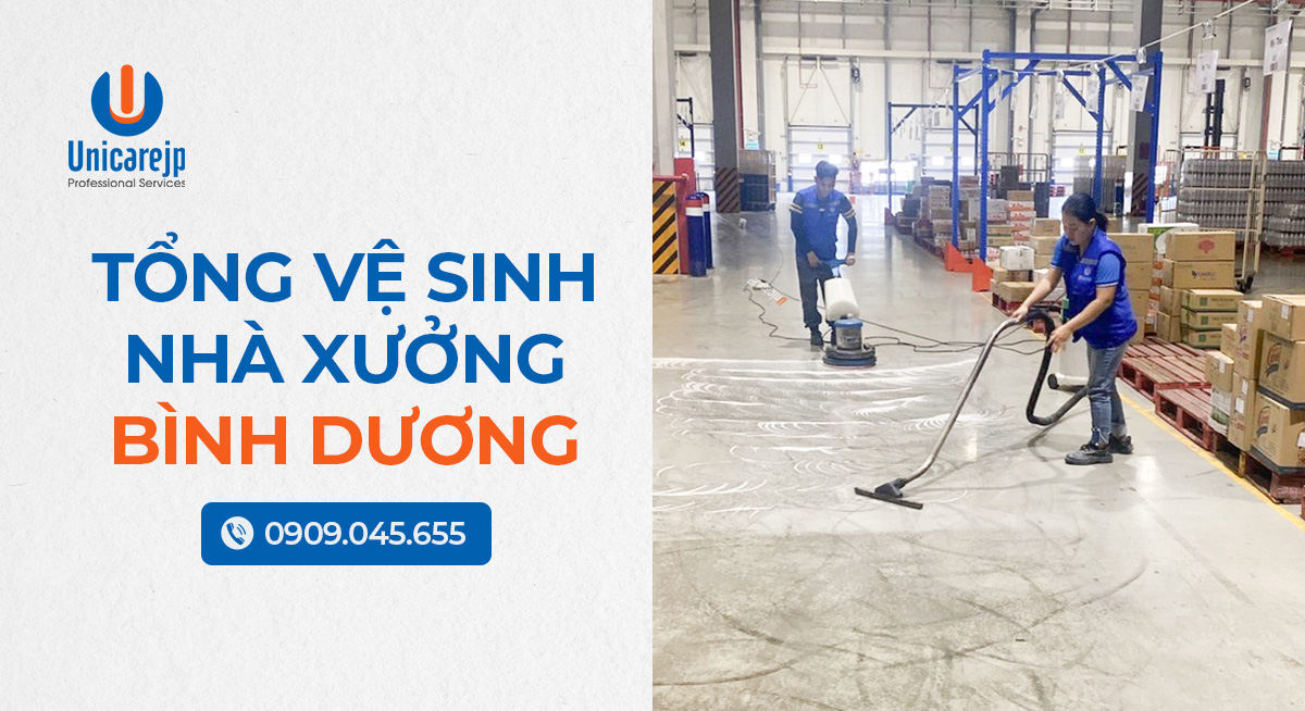Tổng Vệ Sinh Nhà Xưởng Bình Dương