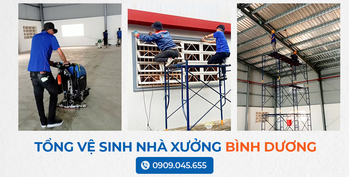 Tổng Vệ Sinh Nhà Xưởng Bình Dương