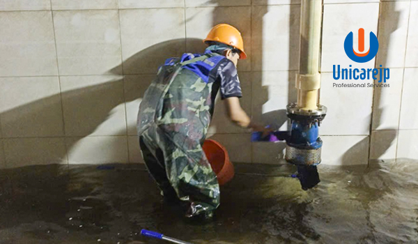 Vệ Sinh Bể Nước Ngầm Tại Quận 10