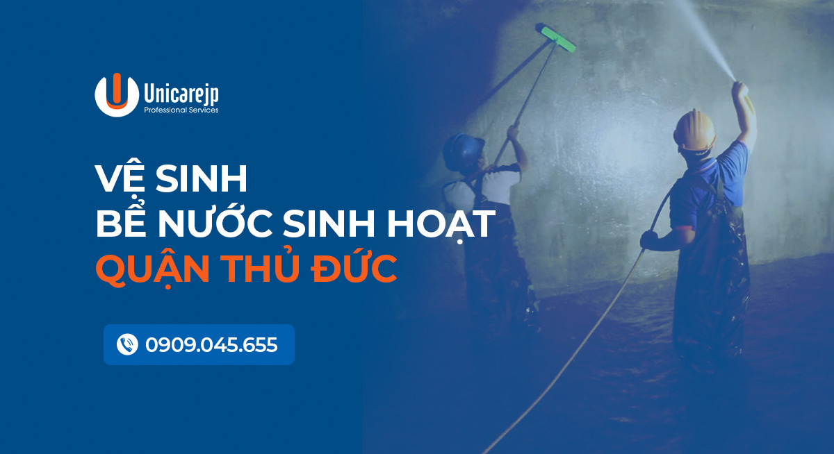 Vệ Sinh Bể Nước Sinh Hoạt Quận Thủ Đức