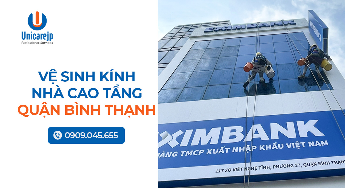 Vệ Sinh Kính Nhà Cao Tầng Quận Bình Thạnh