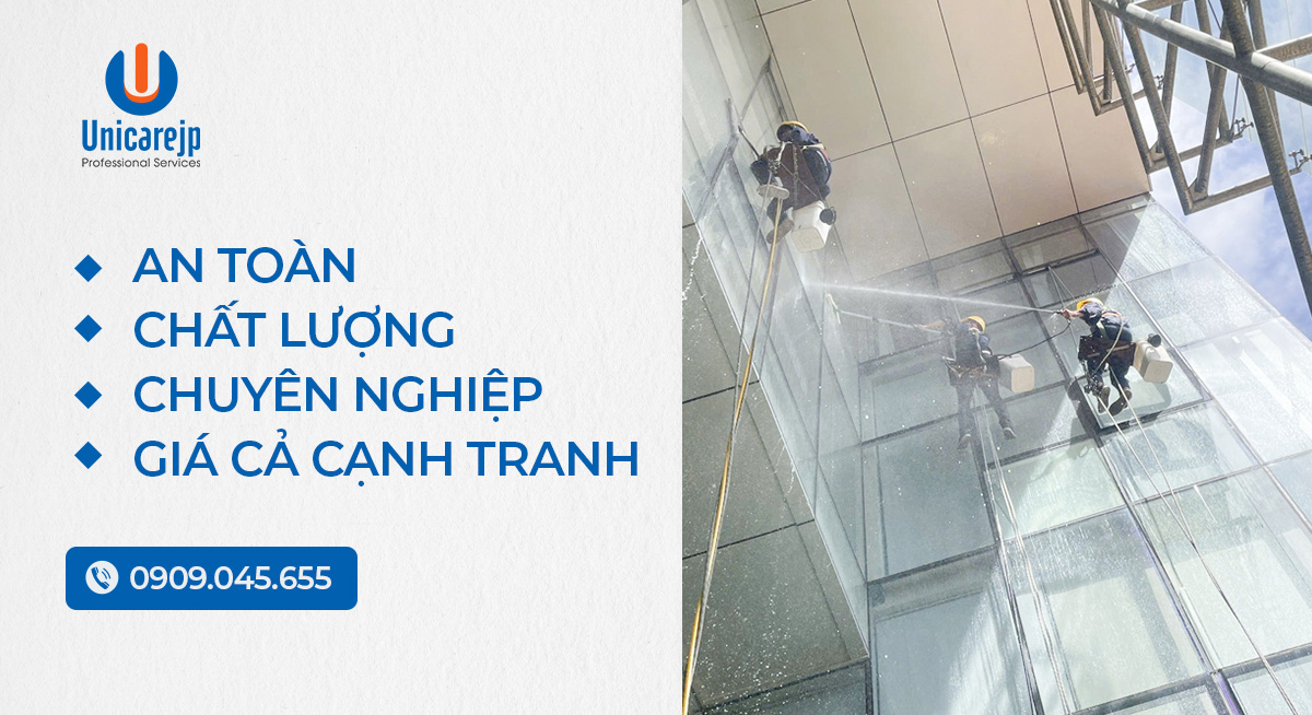 Vệ Sinh Kính Tòa Nhà Tại Quận 2