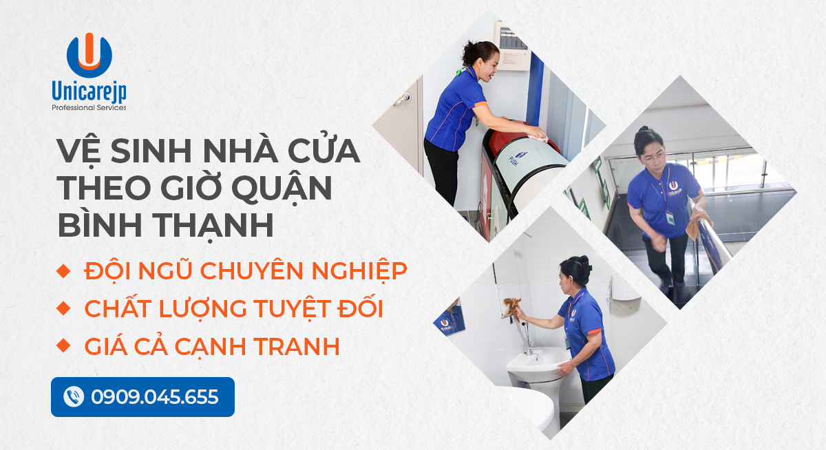 Vệ Sinh Nhà Cửa Theo Giờ Quận Bình Thạnh