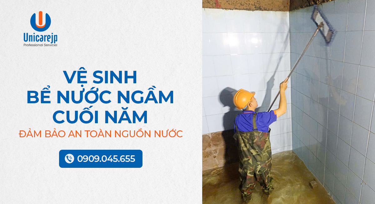 Vệ Sinh Bể Nước Ngầm Cuối Năm - Đảm Bảo An Toàn Nguồn Nước