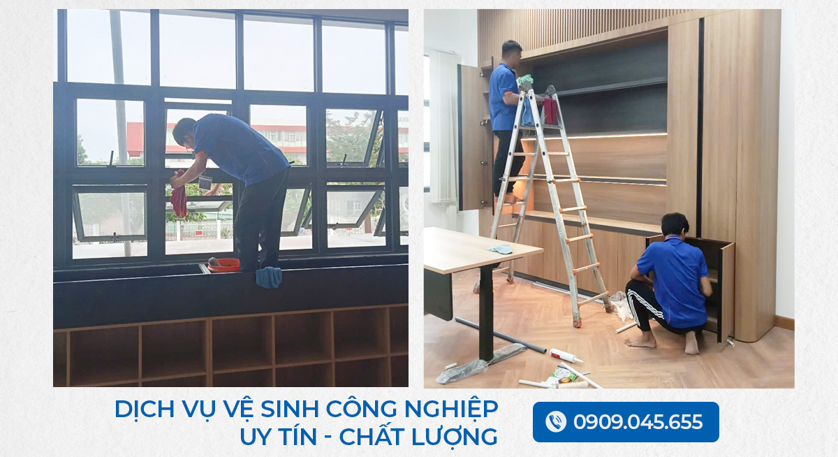 Tổng Vệ Sinh Tòa Nhà Cuối Năm