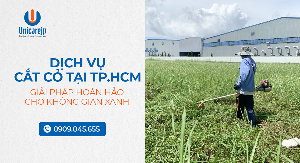 Dịch vụ cắt cỏ tại TPHCM