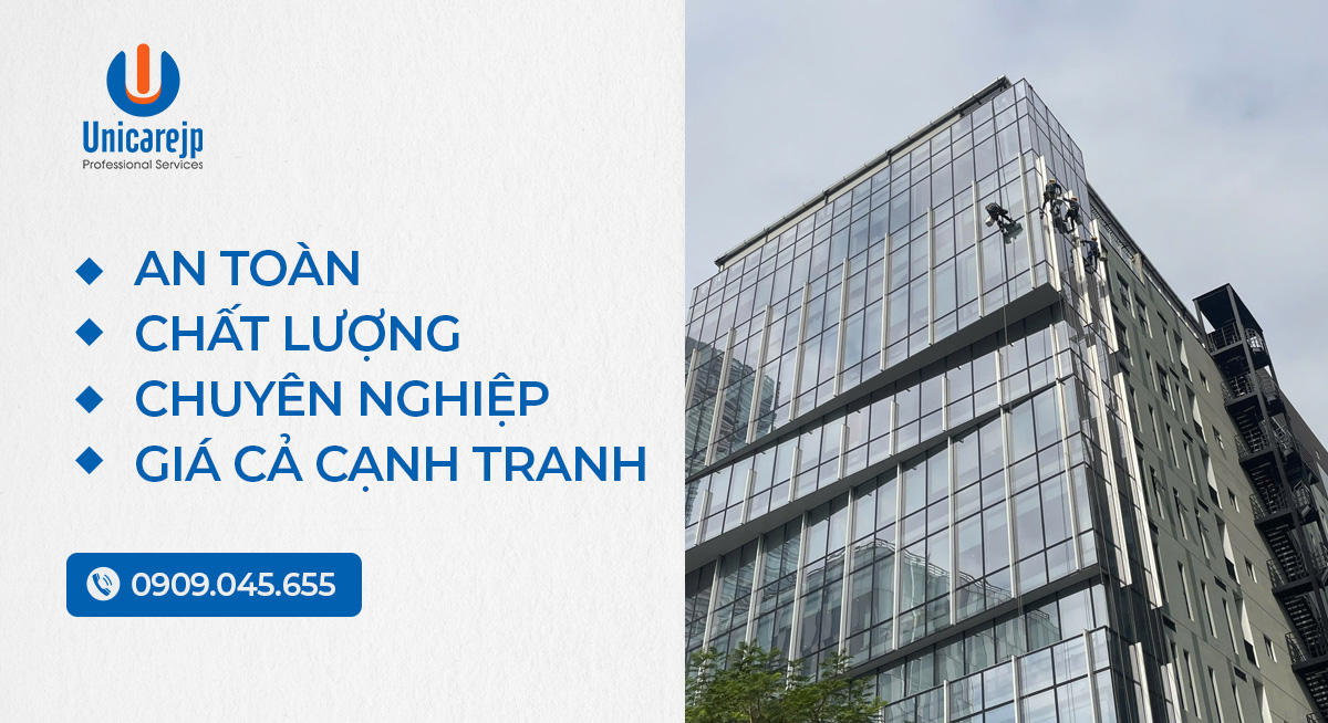 Vệ sinh kính tại quận 1