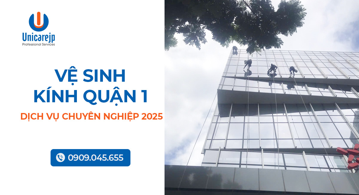 Vệ sinh kính tại quận 1