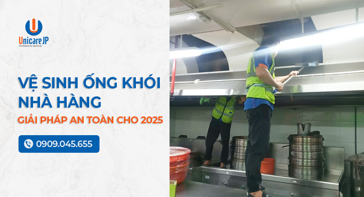 Vệ sinh ống khói nhà hàng