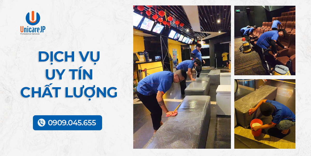 Tổng vệ sinh rạp chiếu phim tại thành phố HCM