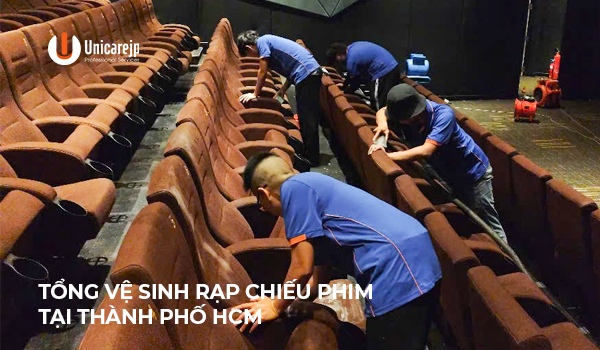 Tổng vệ sinh rạp chiếu phim tại thành phố HCM