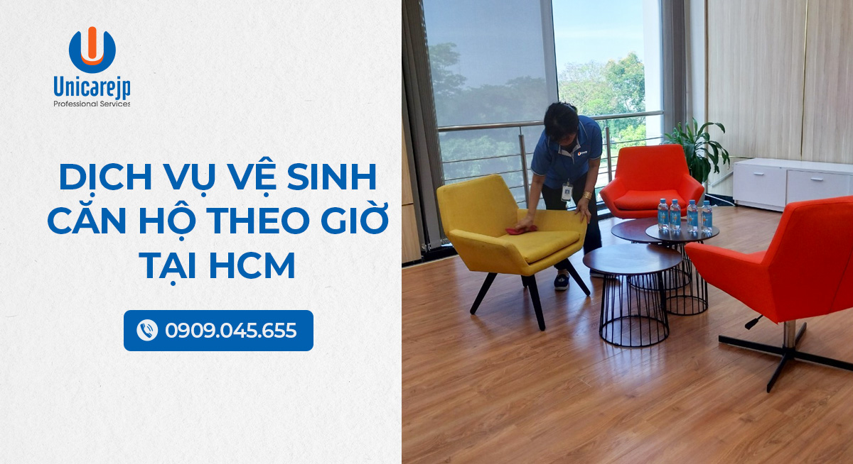 Dịch vụ vệ sinh căn hộ theo giờ tại HCM