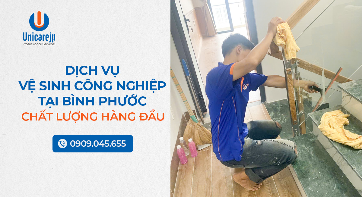 Dịch vụ vệ sinh công nghiệp tại Bình Phước