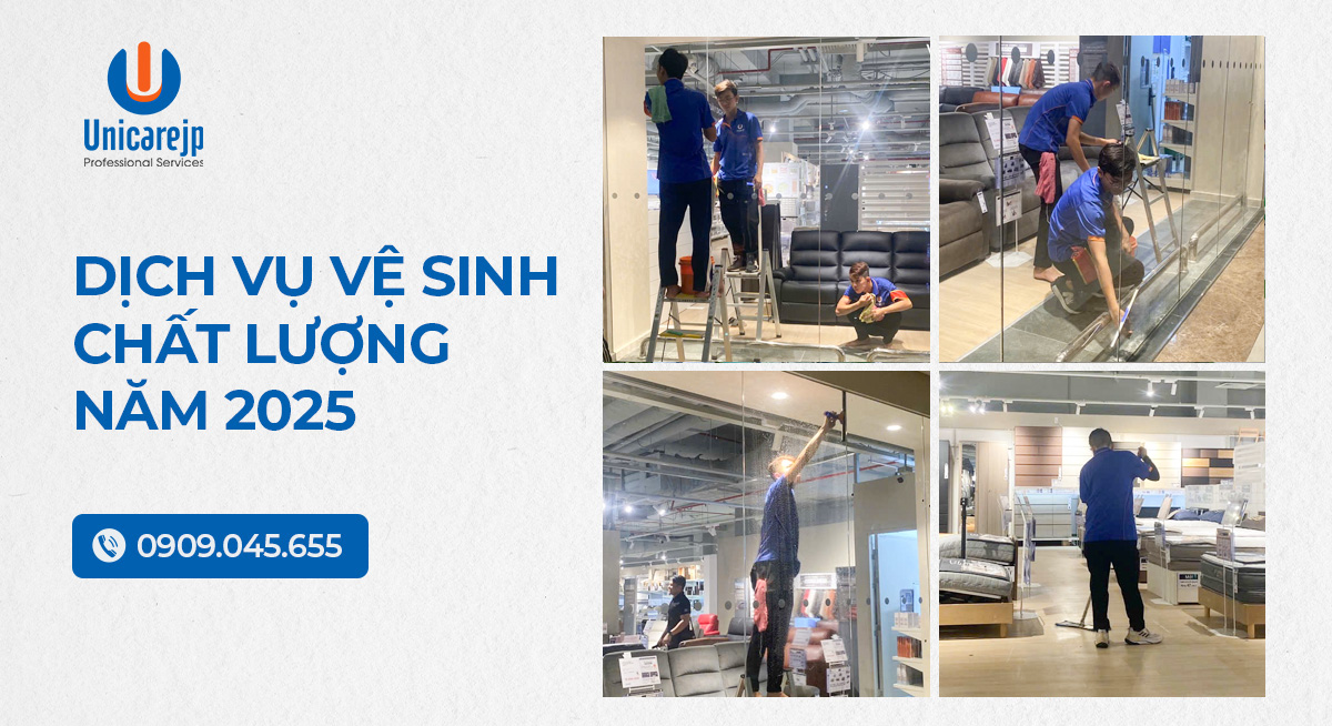 Tổng vệ sinh trung tâm thương mại