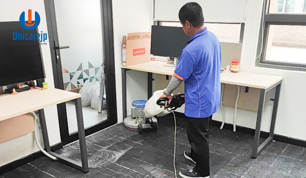 Dịch vụ giặt thảm tại văn phòng làm việc