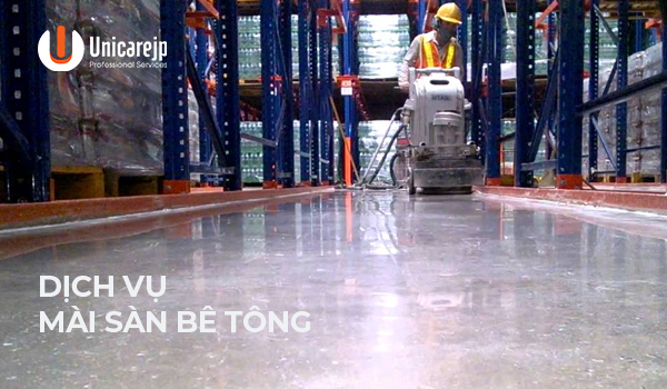 Dịch vụ mài sàn bê tông