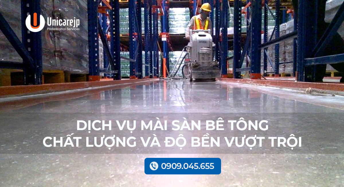 Dịch vụ mài sàn bê tông