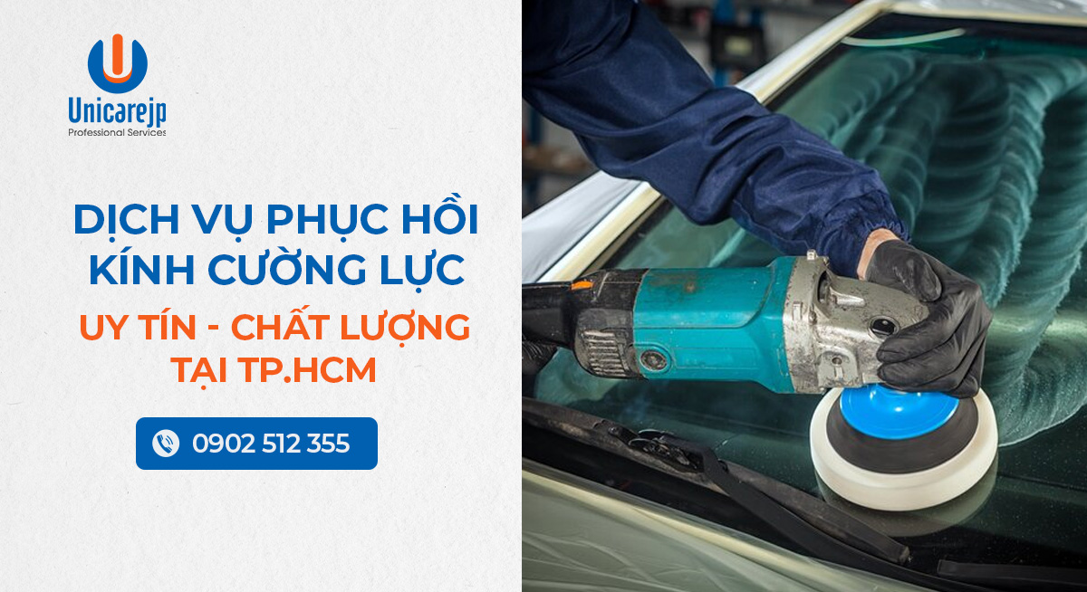 Dịch vụ phục hồi kính cường lực bị xước