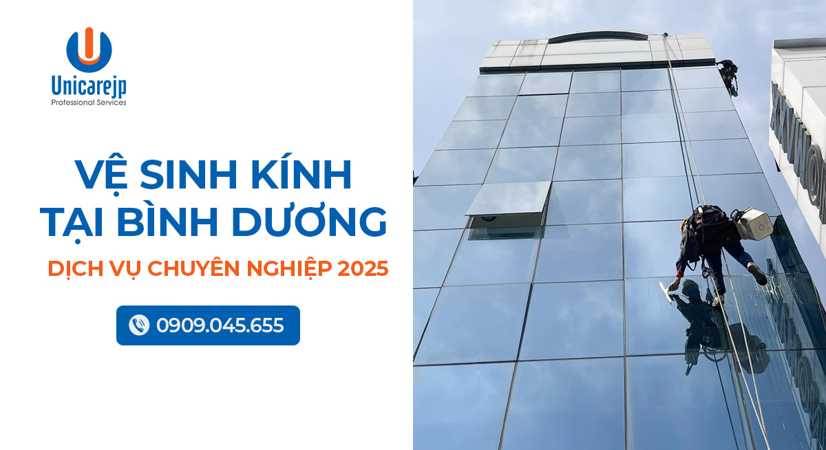 Vệ Sinh Kính Tại Bình Dương 
