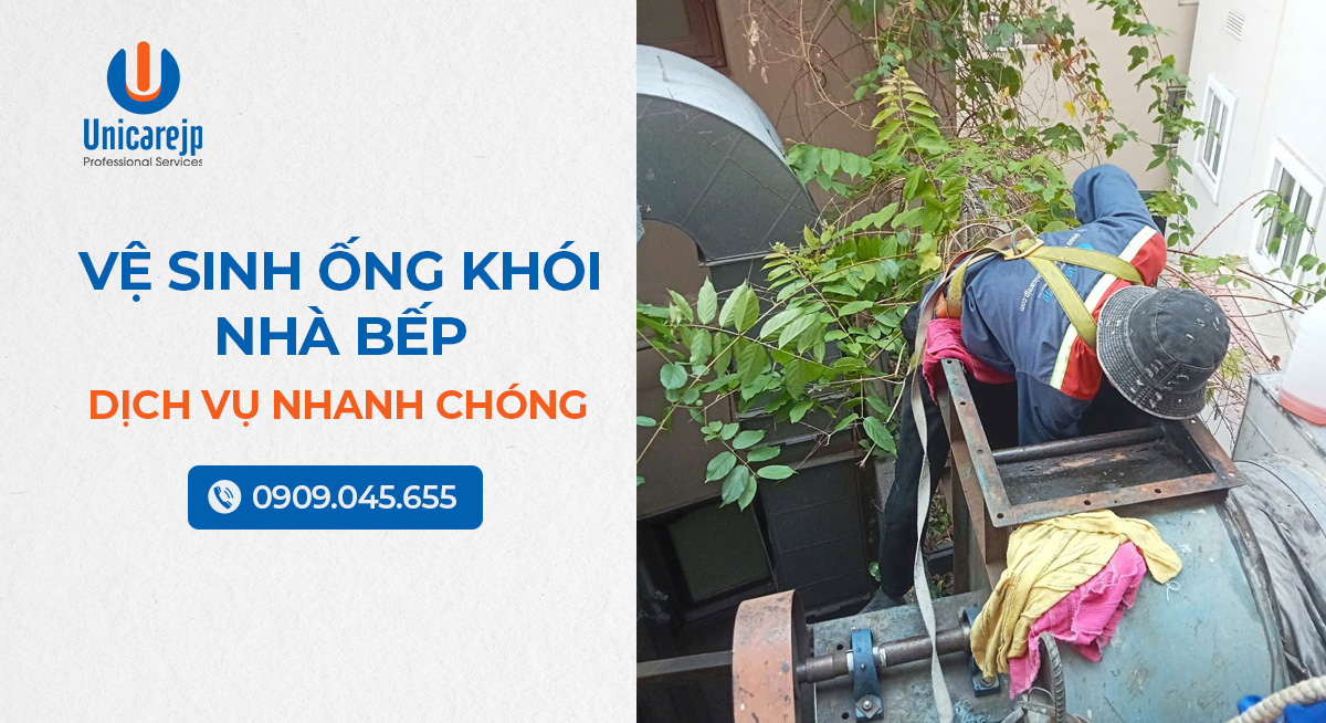 Vệ sinh ống khói nhà bếp