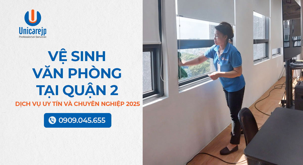 Vệ sinh văn phòng tại quận 2