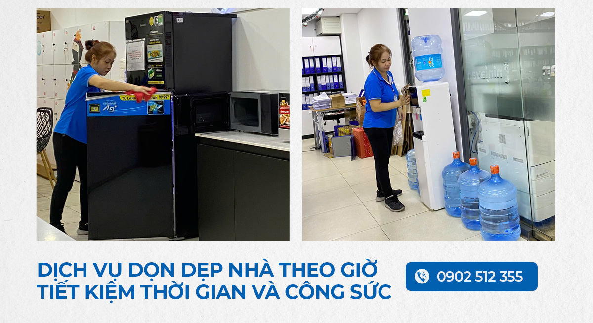 Dịch vụ dọn dẹp nhà theo giờ