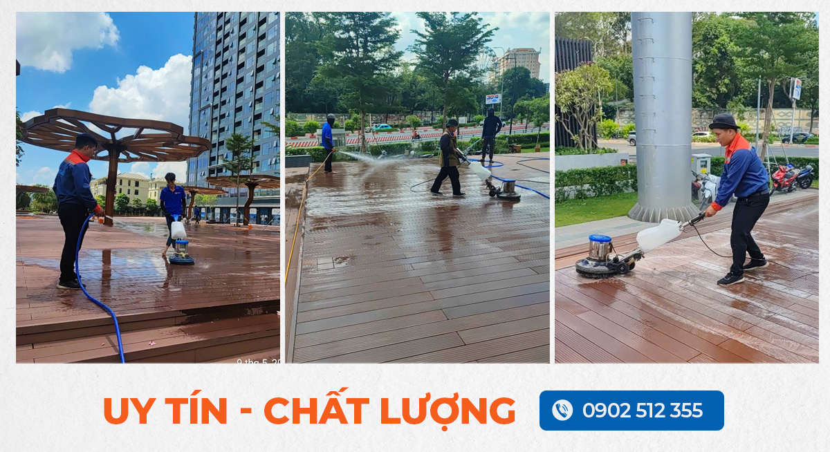 Tổng vệ sinh công viên giải trí, khu vui chơi