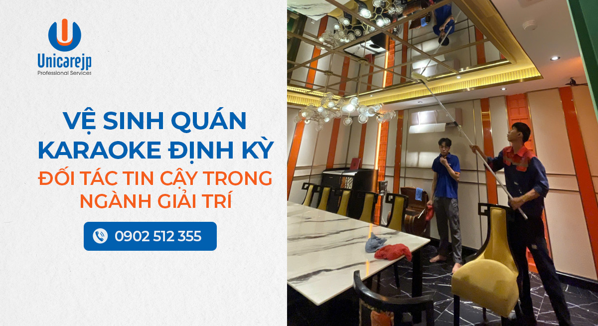 Vệ sinh quán karaoke định kỳ 