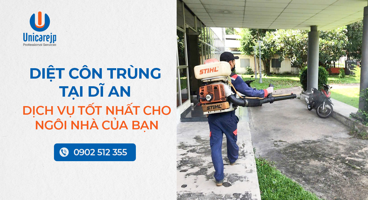 Diệt côn trùng tại Dĩ An