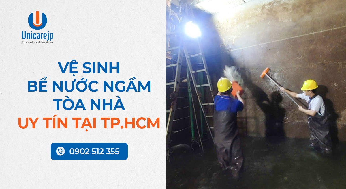 Vệ Sinh Bể Nước Ngầm Tòa Nhà Uy Tín Tại Tp.HCM