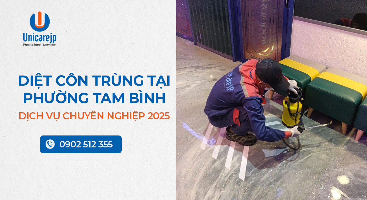 Diệt côn trùng tại phường Tam Bình