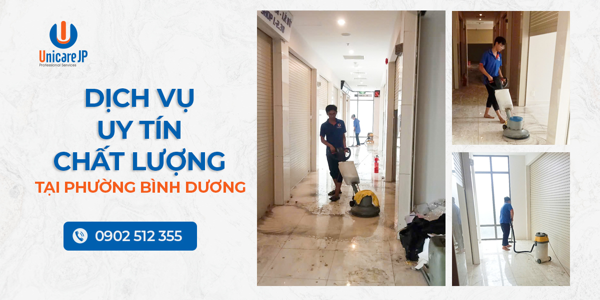 Vệ sinh công nghiệp tại Phường Bình Dương