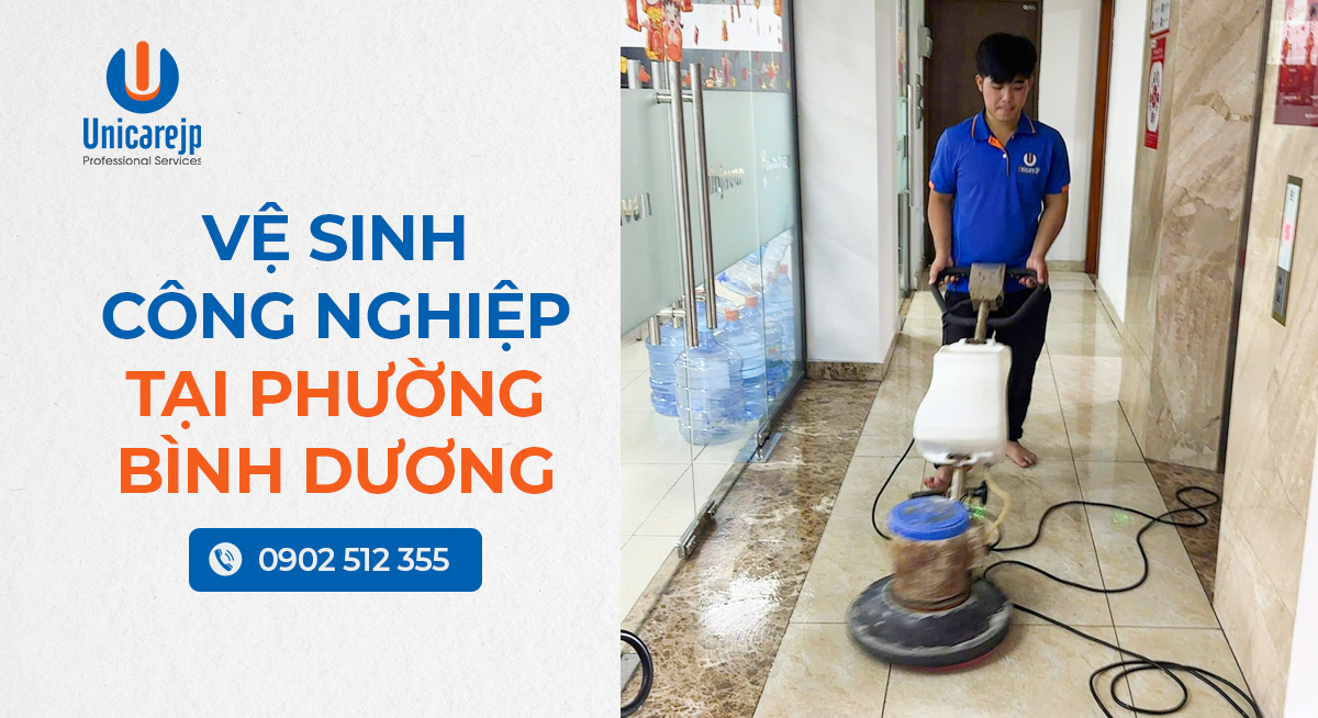 Vệ sinh công nghiệp tại Phường Bình Dương