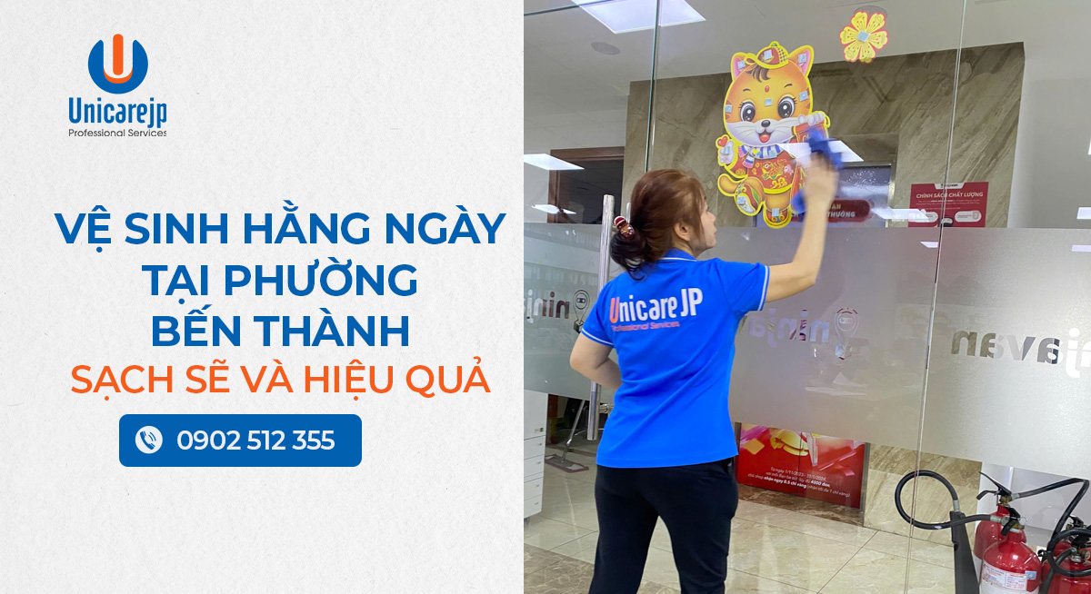 Vệ sinh hằng ngày tại Phường Bến Thành