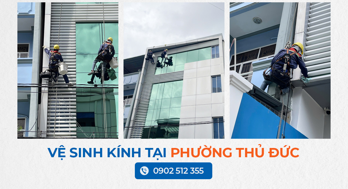 Vệ Sinh Kính Tại Phường Thủ Đức
