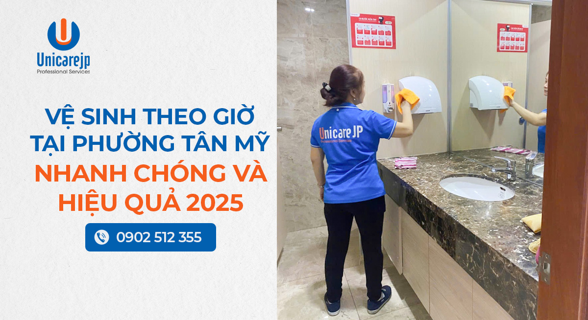Vệ sinh theo giờ tại phường Tân Mỹ