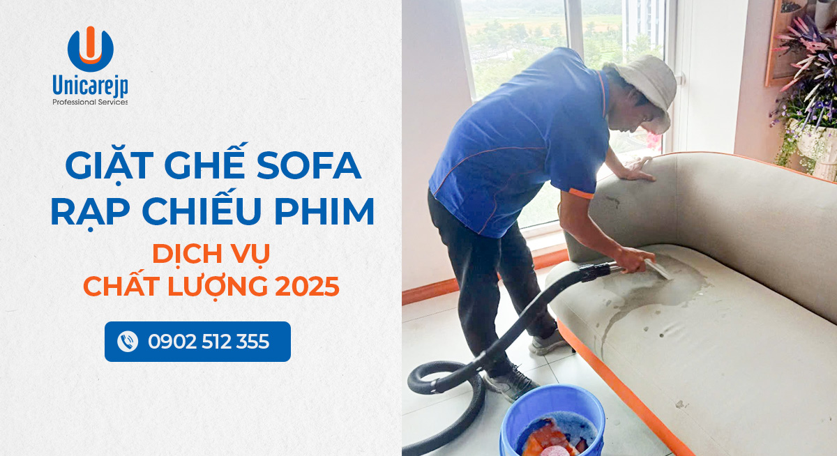 Giặt ghế sofa rạp chiếu phim