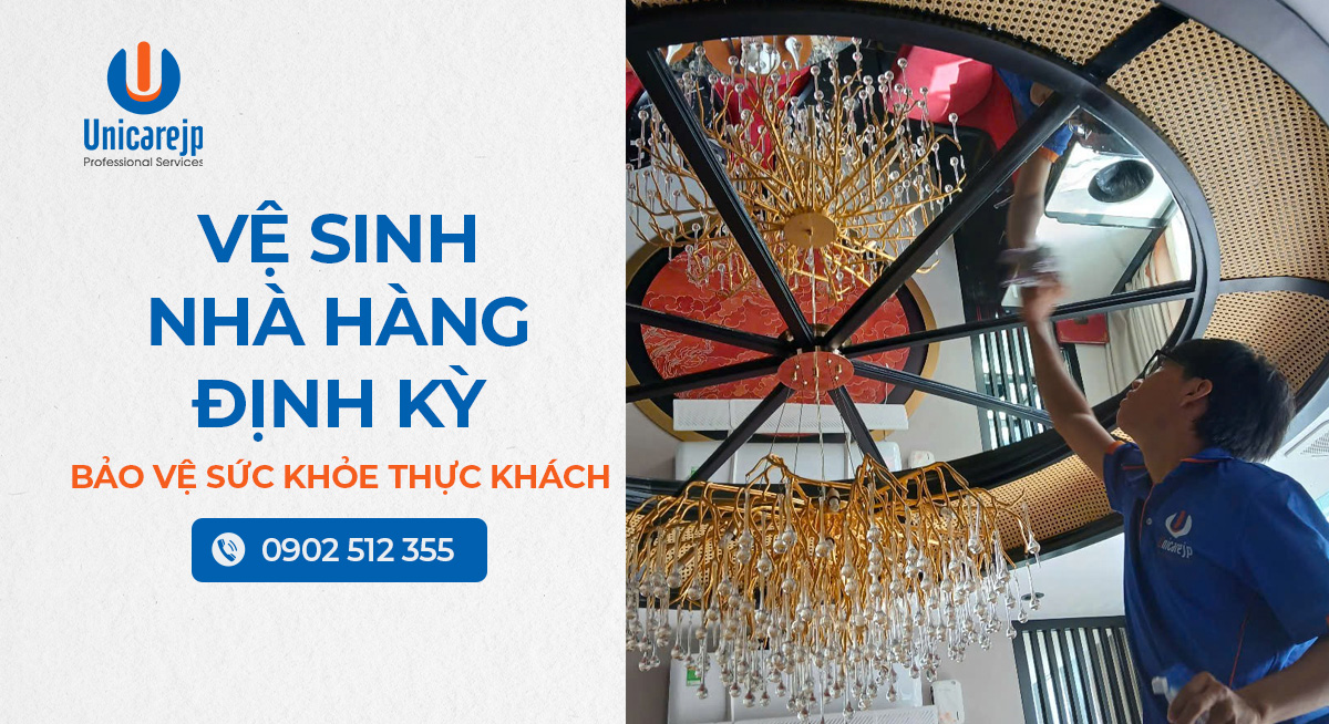 Vệ sinh nhà hàng định kỳ