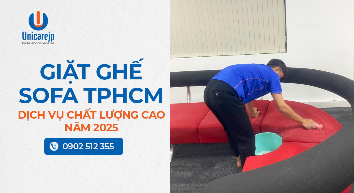 Giặt ghế sofa TPHCM – Dịch vụ chất lượng cao năm 2025