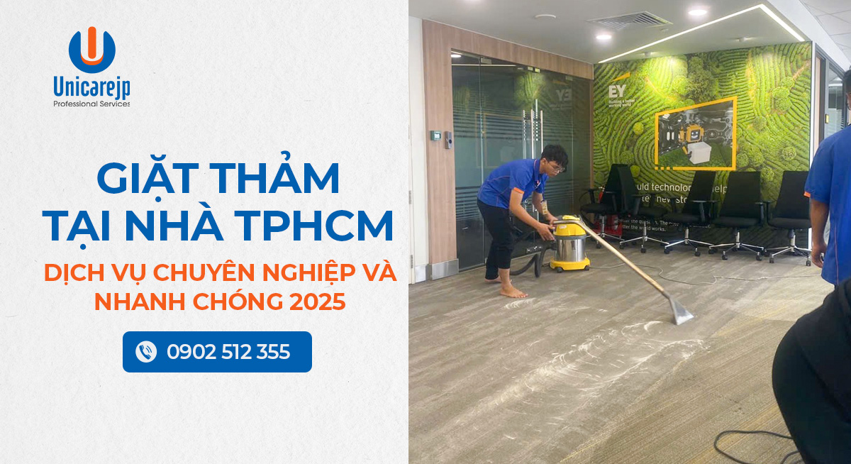 Giặt thảm tại nhà TPHCM