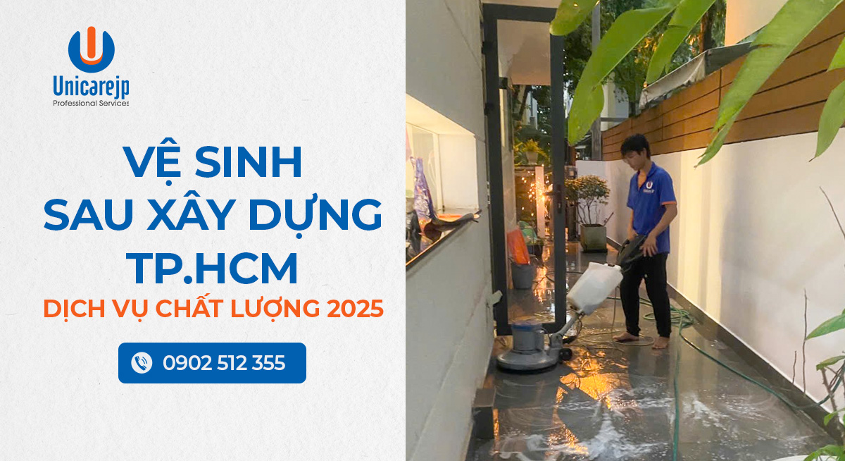 Vệ sinh sau xây dựng TP HCM