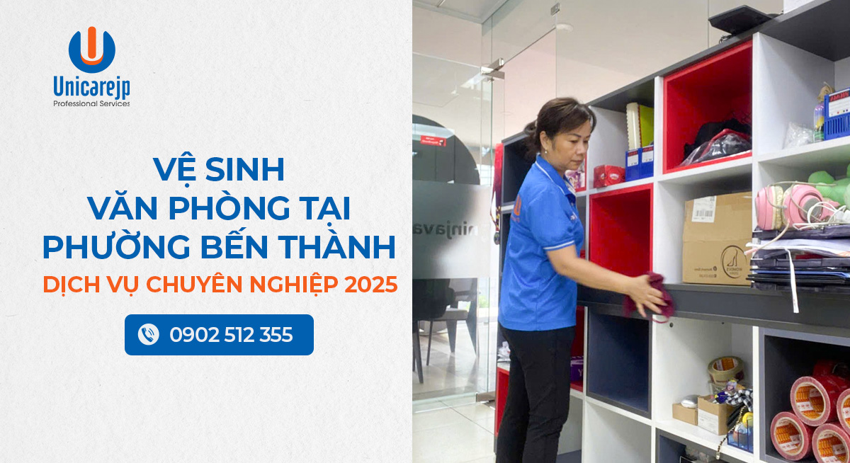 Vệ sinh văn phòng tại phường Bến Thành