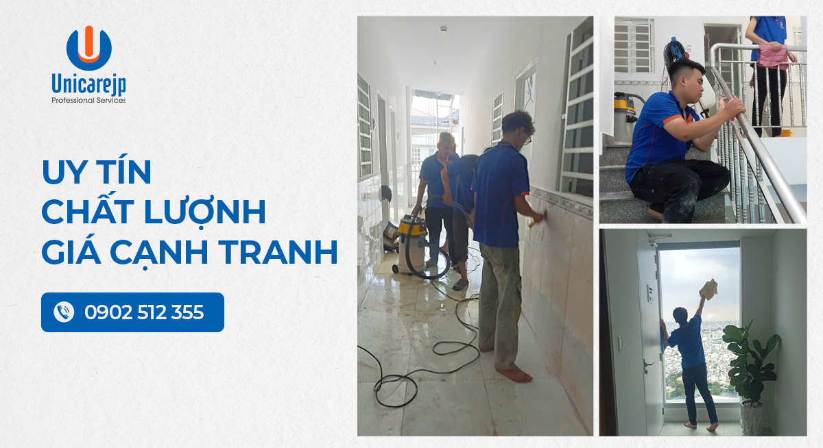 Dịch vụ vệ sinh cuối năm 2025