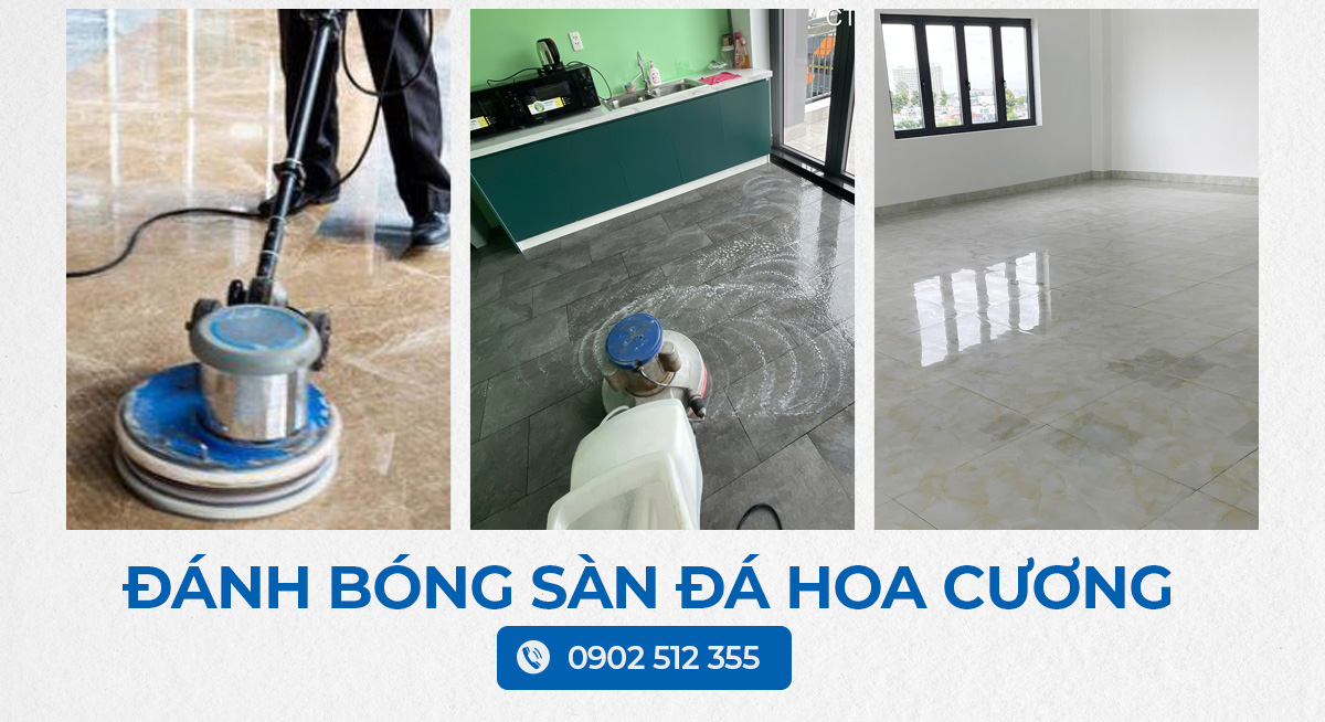 Đánh bóng sàn đá hoa cương
