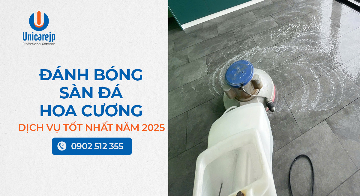 Đánh bóng sàn đá hoa cương
