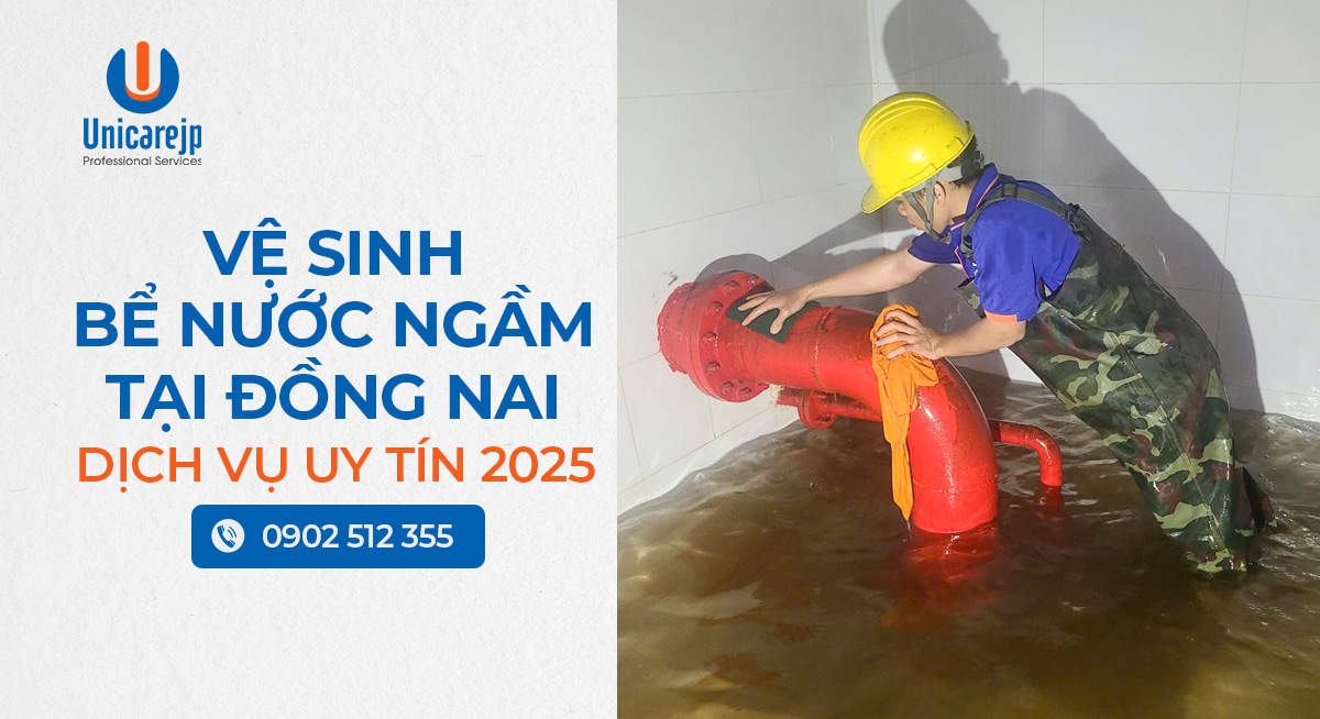 Vệ sinh bể nước ngầm tại Đồng Nai